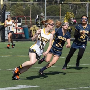 I will never forget the first goal she scored in lacrosse... This picture reminds me of that moment.